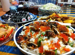 豪勢な夕食(1)