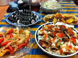 豪勢な夕食(2)