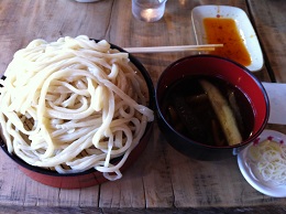 歯応えたっぷりのうどん