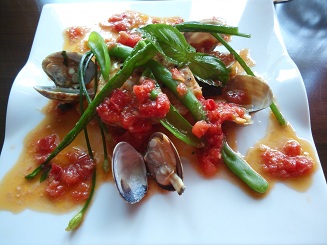 妻が食べた魚料理