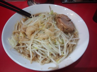 にんにく＆油少々増しラーメン