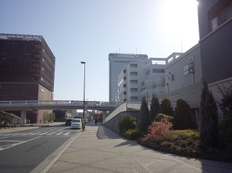在学当時に比べかなり発展したつくばセンター付近(1)