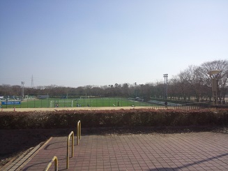 筑波大学のサッカーグランド