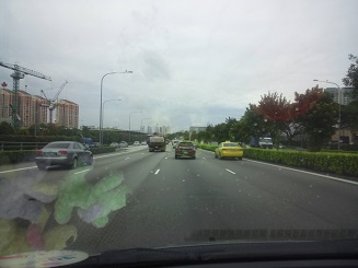 シンガポールの道路