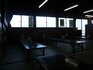 宿の食堂(2)