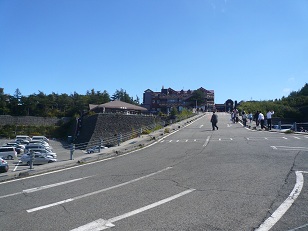 5合目駐車場から