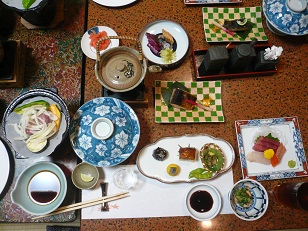 ホテルの和夕食(2)