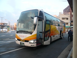 乗った夜行バス
