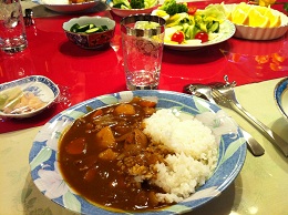 妻のカレー